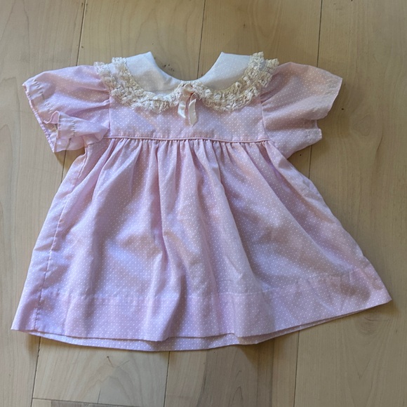 Vintage Girls Bundle Dress/Romper/Top-New York Kids/Alexis/Carter 6/12/18 Months - Picture 2 of 16